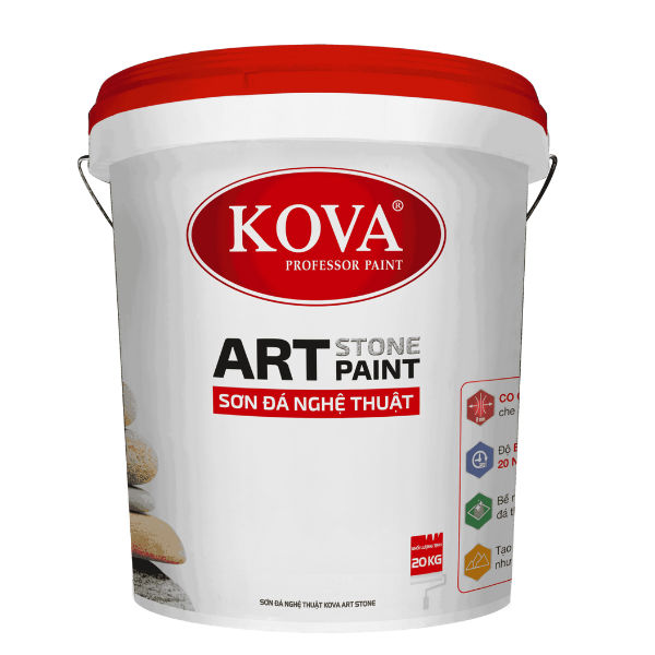Đại lý sơn giả đá Kova chính hãng giá rẻ ở HCM