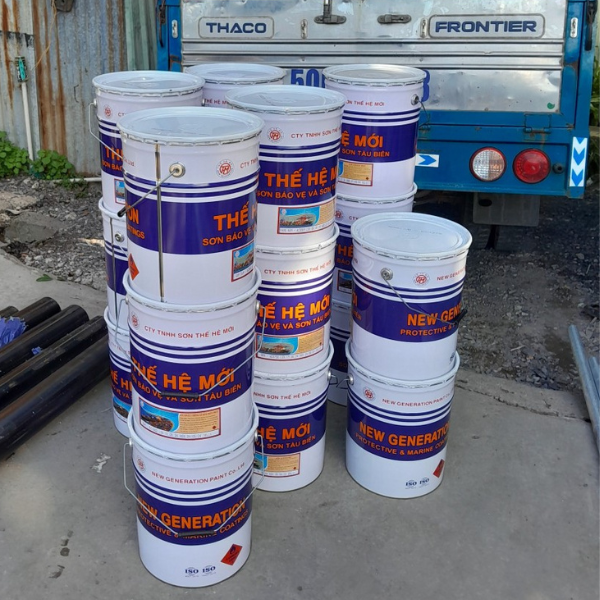 Hình ảnh Sơn chống rỉ chịu nhiệt Thế Hệ Mới SC 1.601