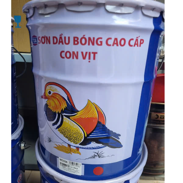 Sơn dầu bóng cao cấp Con Vịt (Mandarin Duck)