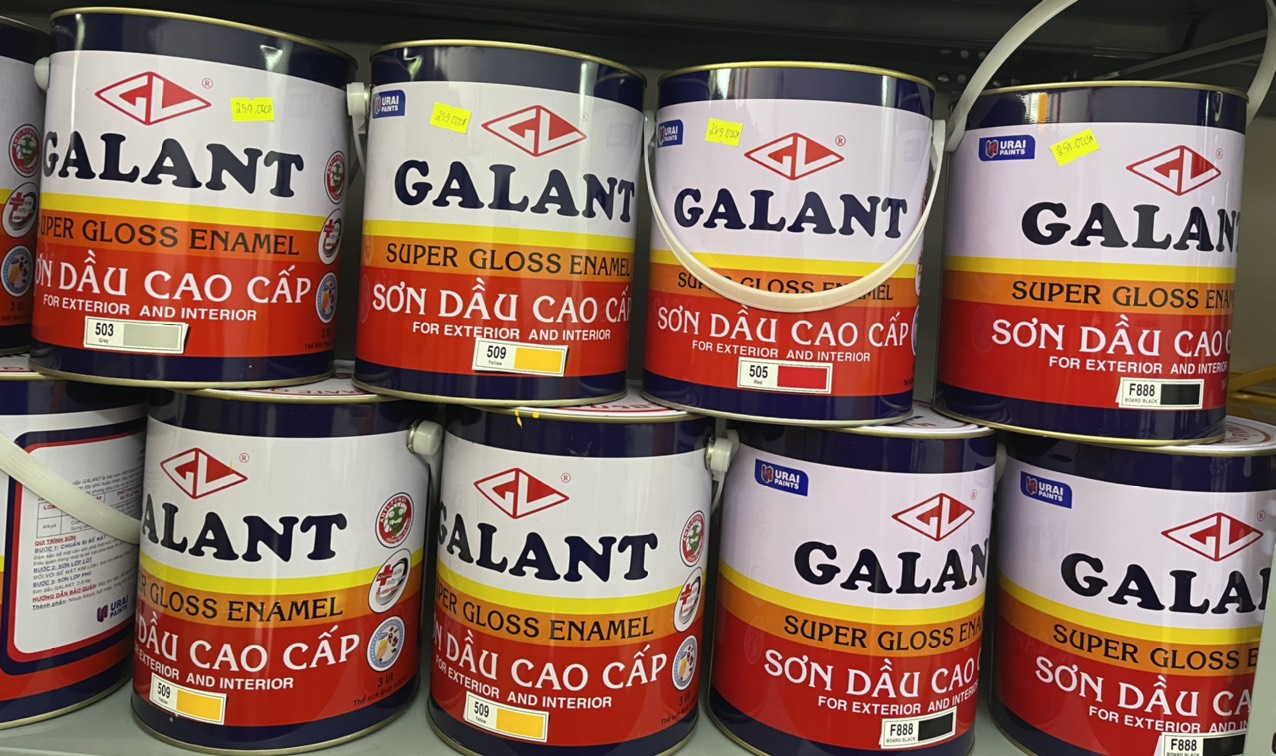 Sơn dầu Galant mã màu 513 dard cream 2 Sơn dầu Galant mã màu 513 dard cream 2