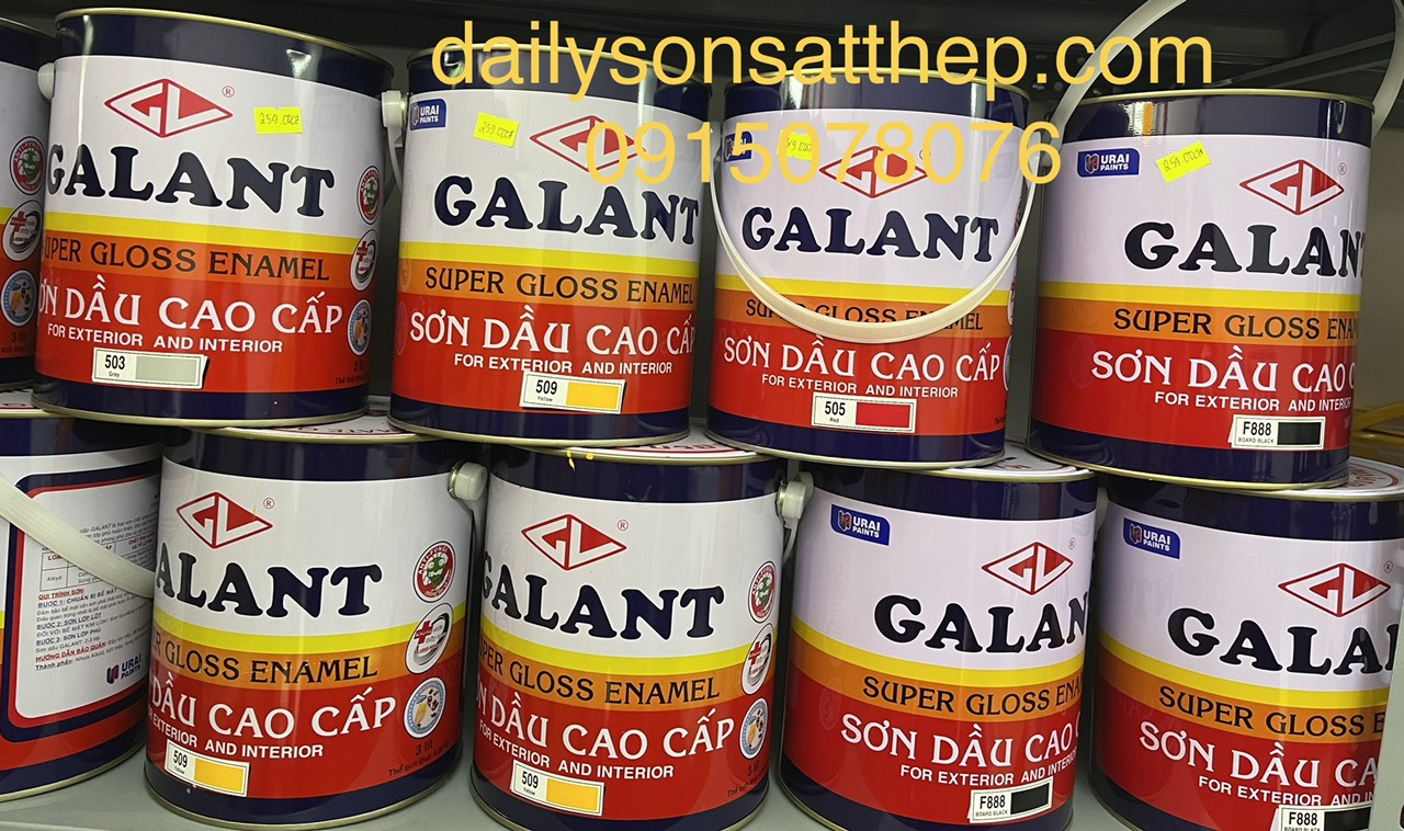 Sơn dầu Galant mã màu G002 rose white 3 Sơn dầu Galant mã màu G002 rose white 3
