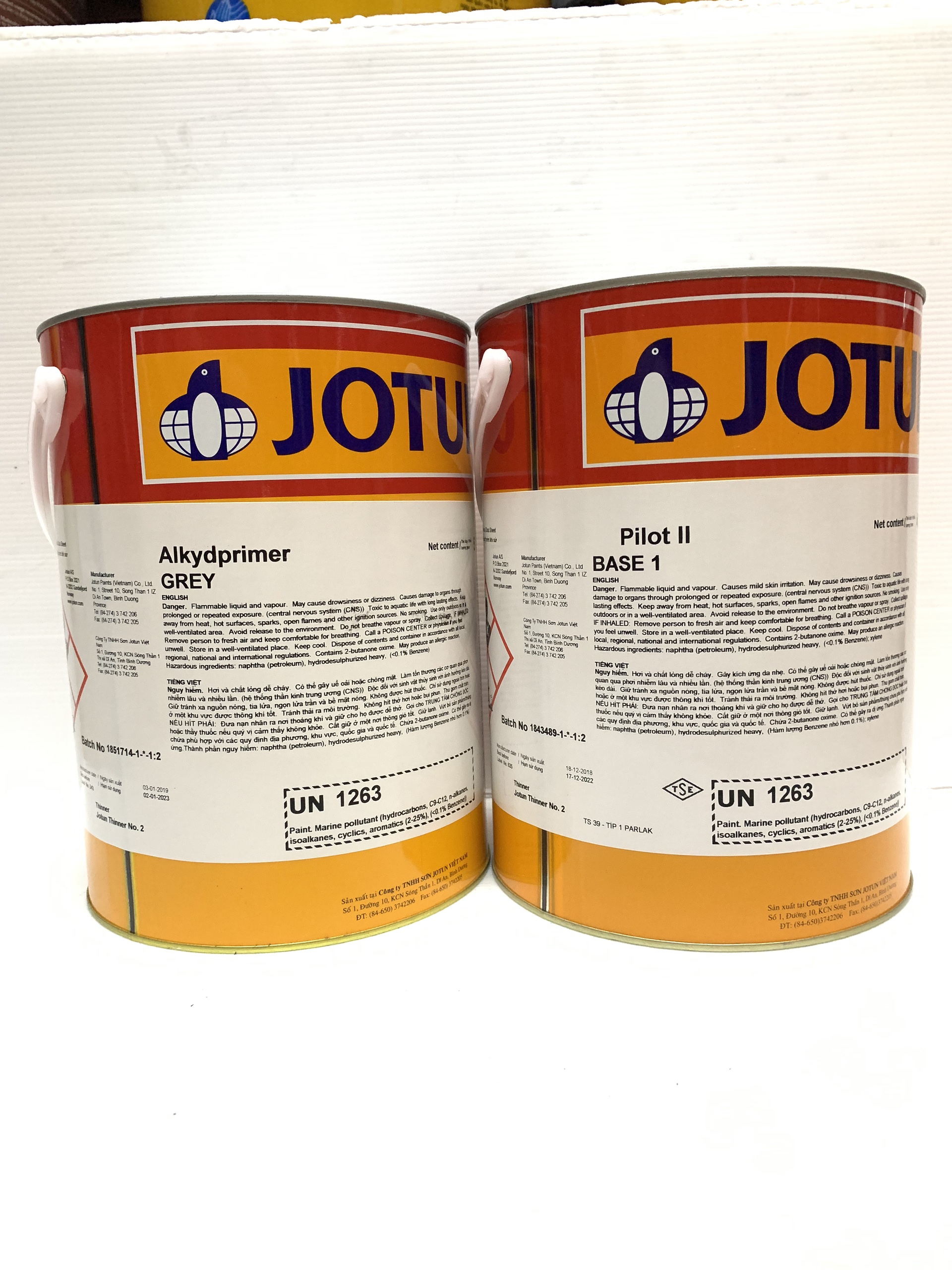 Báo giá sơn dầu Jotun thùng 20L cho công trình