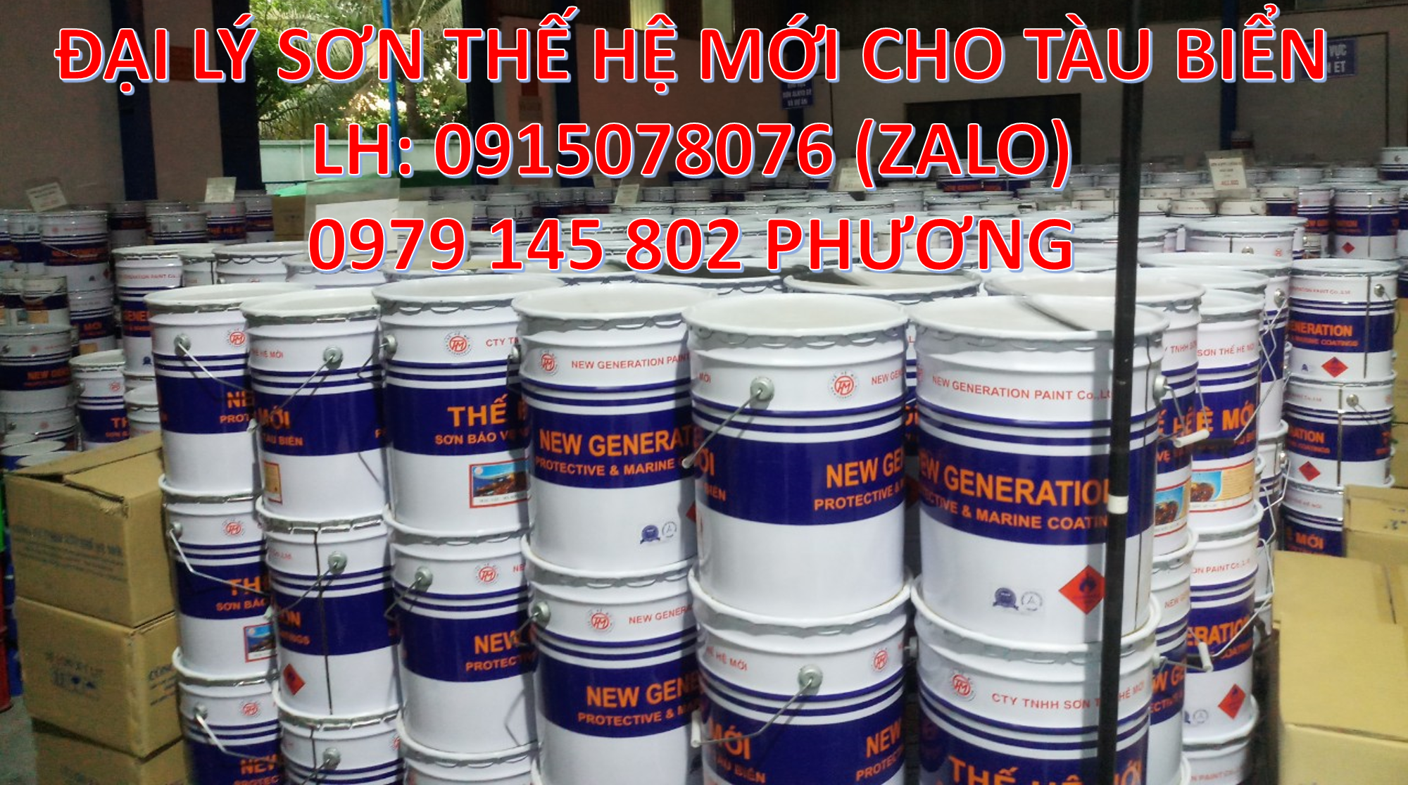 Sơn dầu Thế Hệ Mới cho kim loại giá rẻ