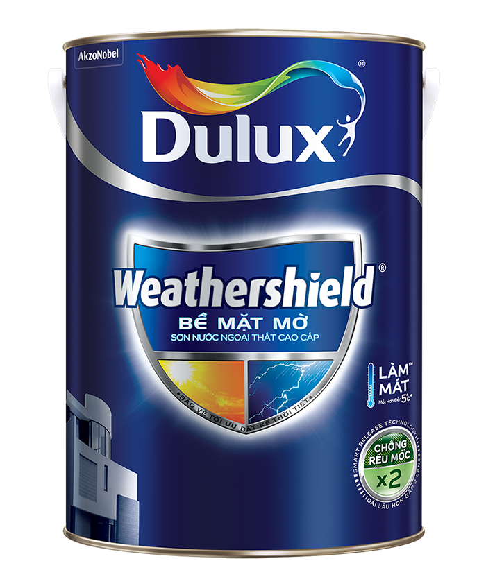 Sơn Ngoại Thất Dulux Weathershield Bề Mặt Mờ 2 Sơn Ngoại Thất Dulux Weathershield Bề Mặt Mờ 2