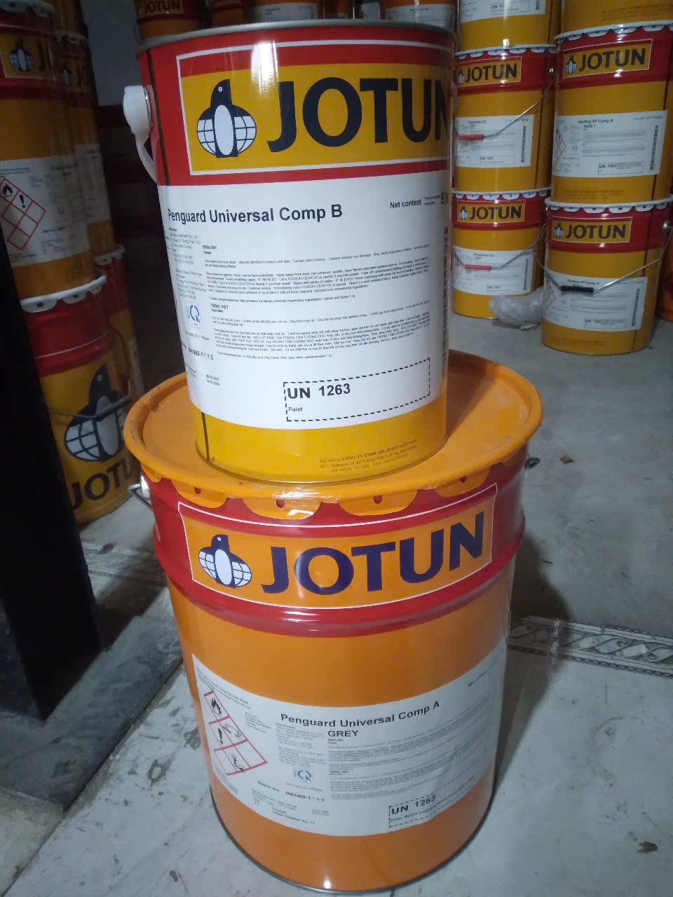 Sơn Jotun Penguard Primer 2 thành phần chống rỉ cho sắt thép