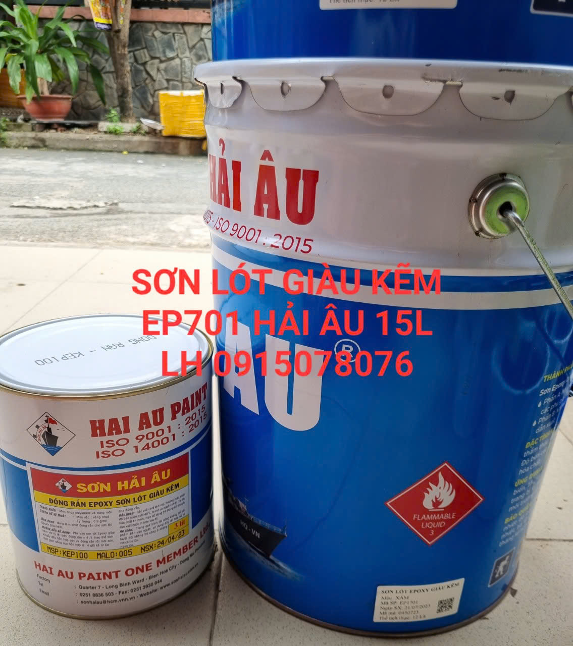 Sơn Hải Âu EP2701 – Bí Mật Đằng Sau Lớp Chống Rỉ Giàu Kẽm Hai Thành Phần Hiệu Quả