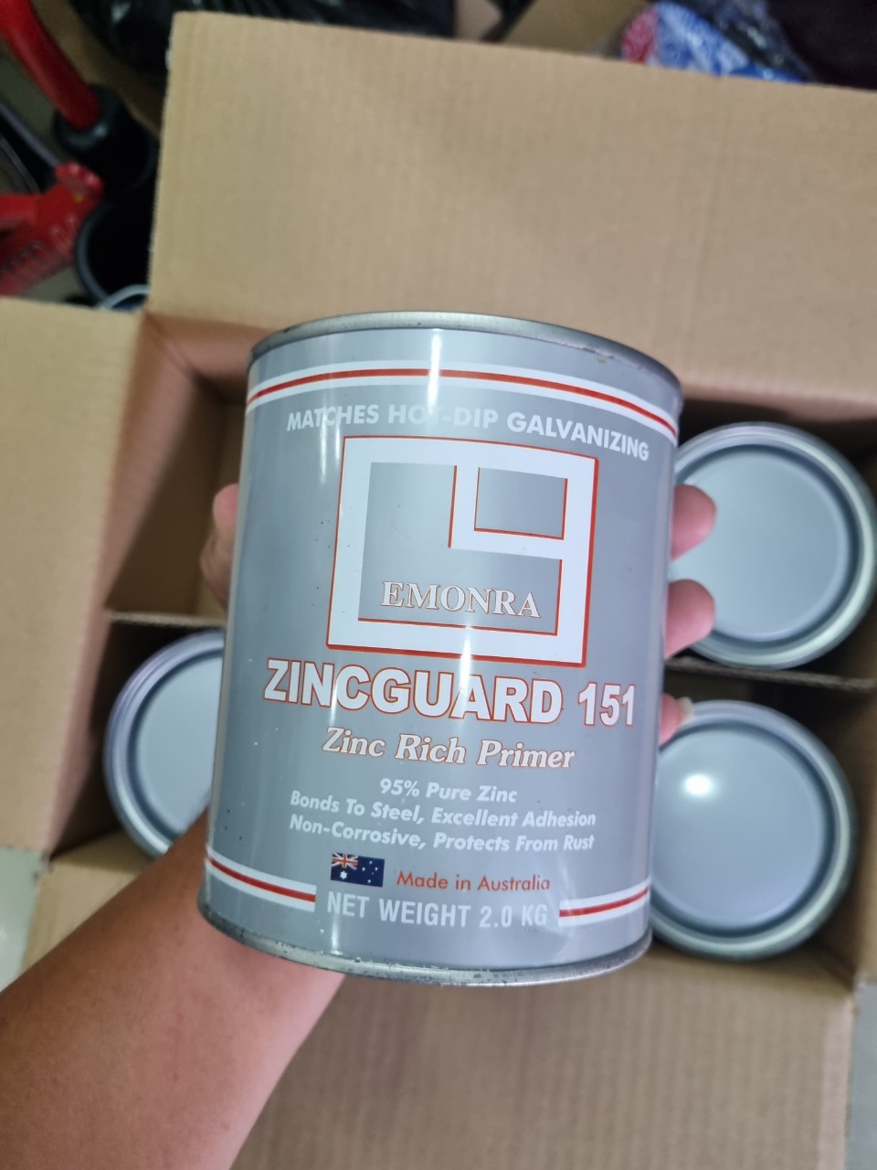 Sơn zinc primer cho tàu biển kẽm lạnh ZG151