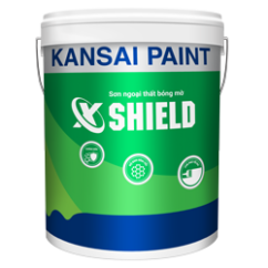 Sơn ngoại thất bóng mờ Kansai X-SHIELD (18L)