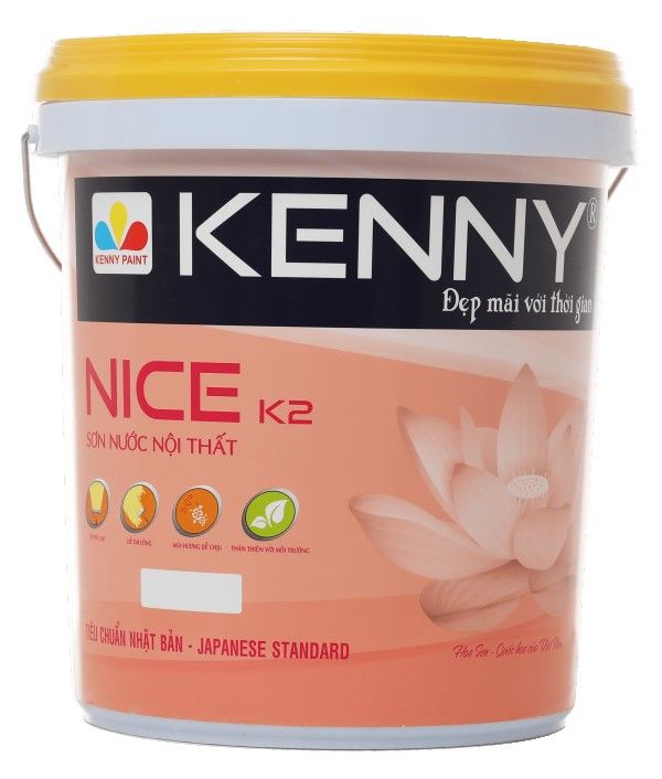 Sơn nước nội thất kinh tế Kenny Nice K2