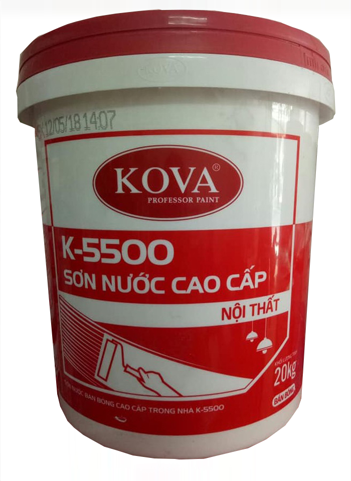 Sơn nội thất cao cấp KOVA K-5500 Plus 3