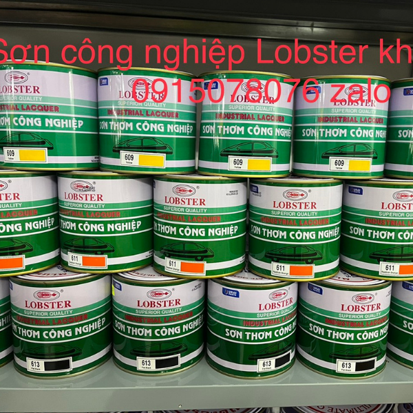Sơn thơm công nghiệp Lobster màu trắng 600 4 Sơn thơm công nghiệp Lobster màu trắng 600 4